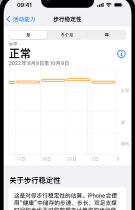 温宿iPhone手机维修如何在iPhone开启'步行稳定性通知'