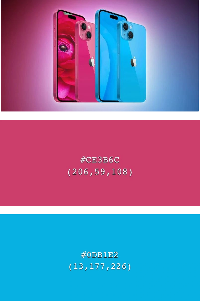 温宿苹果维修网点分享iPhone 15 系列手机有哪些配色 